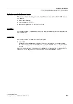 Preview for 255 page of Siemens SIMATIC HMI IPC677C Operating Instructions Manual