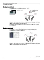 Preview for 36 page of Siemens SIMATIC HMI KP1200 Comfort Operating Instructions Manual