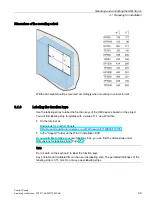 Preview for 39 page of Siemens SIMATIC HMI KP1200 Comfort Operating Instructions Manual