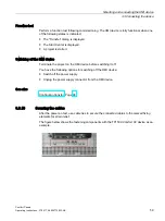 Preview for 59 page of Siemens SIMATIC HMI KP1200 Comfort Operating Instructions Manual