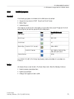Preview for 75 page of Siemens SIMATIC HMI KP1200 Comfort Operating Instructions Manual