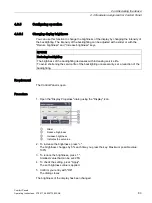 Preview for 83 page of Siemens SIMATIC HMI KP1200 Comfort Operating Instructions Manual