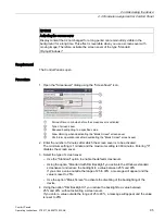 Preview for 95 page of Siemens SIMATIC HMI KP1200 Comfort Operating Instructions Manual