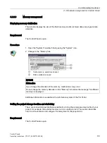 Preview for 99 page of Siemens SIMATIC HMI KP1200 Comfort Operating Instructions Manual