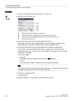 Preview for 100 page of Siemens SIMATIC HMI KP1200 Comfort Operating Instructions Manual