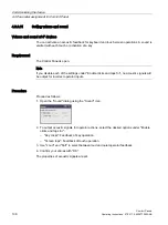 Preview for 106 page of Siemens SIMATIC HMI KP1200 Comfort Operating Instructions Manual
