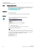 Preview for 112 page of Siemens SIMATIC HMI KP1200 Comfort Operating Instructions Manual