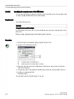 Preview for 120 page of Siemens SIMATIC HMI KP1200 Comfort Operating Instructions Manual