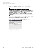 Preview for 122 page of Siemens SIMATIC HMI KP1200 Comfort Operating Instructions Manual