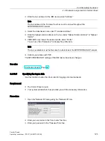 Preview for 125 page of Siemens SIMATIC HMI KP1200 Comfort Operating Instructions Manual