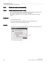 Preview for 134 page of Siemens SIMATIC HMI KP1200 Comfort Operating Instructions Manual