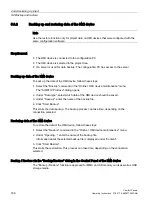 Preview for 166 page of Siemens SIMATIC HMI KP1200 Comfort Operating Instructions Manual