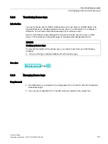 Preview for 171 page of Siemens SIMATIC HMI KP1200 Comfort Operating Instructions Manual