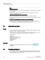 Preview for 184 page of Siemens SIMATIC HMI KP1200 Comfort Operating Instructions Manual