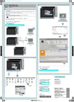 Предварительный просмотр 2 страницы Siemens SIMATIC HMI KP1500 Comfort Installation Instructions