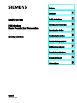 Preview for 1 page of Siemens SIMATIC HMI KTP1200 Basic DP Operating Instructions Manual