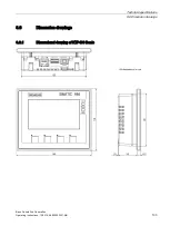 Preview for 103 page of Siemens SIMATIC HMI KTP1200 Basic DP Operating Instructions Manual