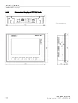 Preview for 104 page of Siemens SIMATIC HMI KTP1200 Basic DP Operating Instructions Manual