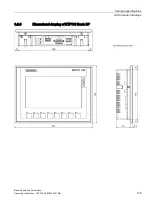 Preview for 105 page of Siemens SIMATIC HMI KTP1200 Basic DP Operating Instructions Manual