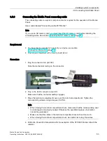 Preview for 53 page of Siemens SIMATIC HMI KTP700 Basic Operating Instructions Manual