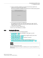 Preview for 101 page of Siemens SIMATIC HMI KTP700 Basic Operating Instructions Manual