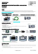 Preview for 2 page of Siemens SIMATIC HMI KTP700F Mobile Quick Install Manual