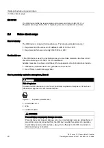 Preview for 20 page of Siemens SIMATIC HMI OP 73micro Operating Instructions Manual