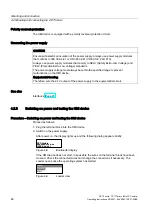 Preview for 46 page of Siemens SIMATIC HMI OP 73micro Operating Instructions Manual