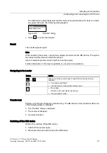 Preview for 47 page of Siemens SIMATIC HMI OP 73micro Operating Instructions Manual