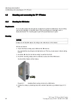 Preview for 48 page of Siemens SIMATIC HMI OP 73micro Operating Instructions Manual