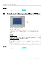 Preview for 70 page of Siemens SIMATIC HMI OP 73micro Operating Instructions Manual