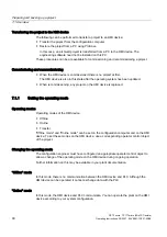 Preview for 90 page of Siemens SIMATIC HMI OP 73micro Operating Instructions Manual