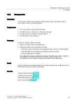 Preview for 93 page of Siemens SIMATIC HMI OP 73micro Operating Instructions Manual