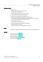 Preview for 99 page of Siemens SIMATIC HMI OP 73micro Operating Instructions Manual