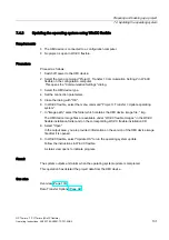 Preview for 101 page of Siemens SIMATIC HMI OP 73micro Operating Instructions Manual