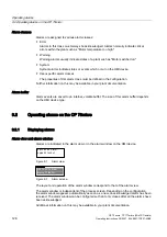 Preview for 128 page of Siemens SIMATIC HMI OP 73micro Operating Instructions Manual