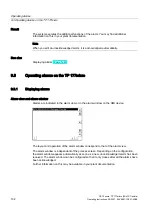 Preview for 132 page of Siemens SIMATIC HMI OP 73micro Operating Instructions Manual