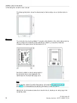 Preview for 36 page of Siemens SIMATIC HMI TP1000F Mobile RO Operating Instructions Manual