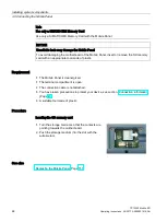 Preview for 44 page of Siemens SIMATIC HMI TP1000F Mobile RO Operating Instructions Manual