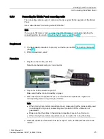 Preview for 45 page of Siemens SIMATIC HMI TP1000F Mobile RO Operating Instructions Manual