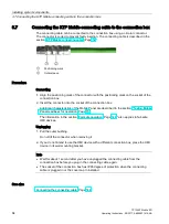 Preview for 64 page of Siemens SIMATIC HMI TP1000F Mobile RO Operating Instructions Manual