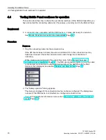 Preview for 70 page of Siemens SIMATIC HMI TP1000F Mobile RO Operating Instructions Manual