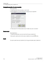 Preview for 134 page of Siemens SIMATIC HMI TP1000F Mobile RO Operating Instructions Manual