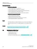 Preview for 152 page of Siemens SIMATIC HMI TP1000F Mobile RO Operating Instructions Manual