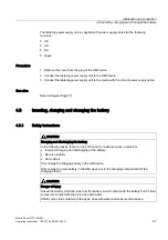 Preview for 83 page of Siemens SIMATIC HMI Operating Instructions Manual