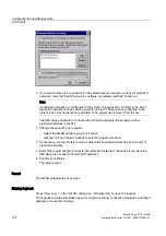 Preview for 134 page of Siemens SIMATIC HMI Operating Instructions Manual