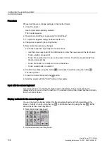 Preview for 138 page of Siemens SIMATIC HMI Operating Instructions Manual