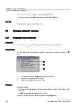 Preview for 140 page of Siemens SIMATIC HMI Operating Instructions Manual