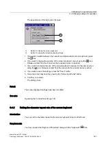 Preview for 141 page of Siemens SIMATIC HMI Operating Instructions Manual