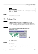 Preview for 149 page of Siemens SIMATIC HMI Operating Instructions Manual